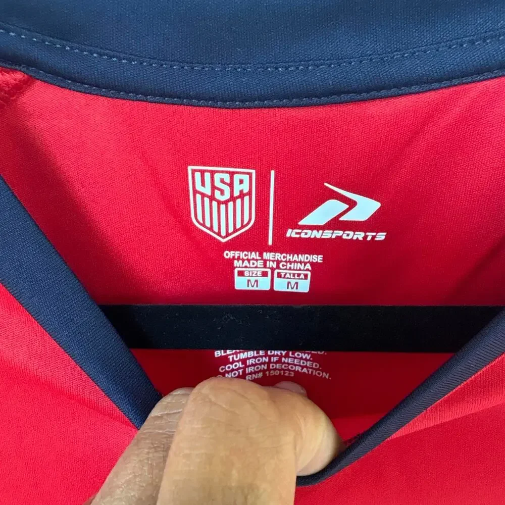 Adidas usa soccer jersey size